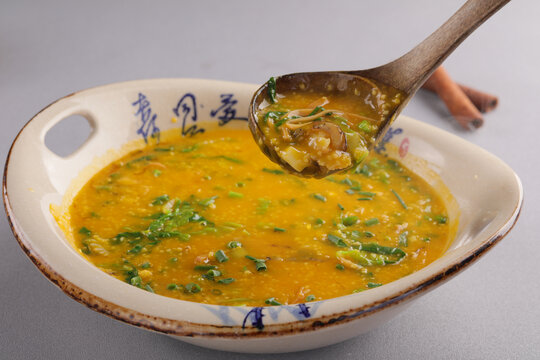 杂粮海鲜羹