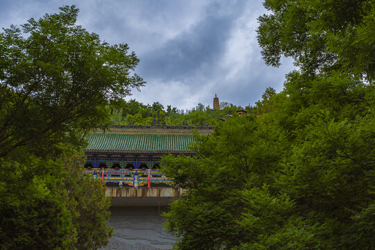 兰州白塔山公园
