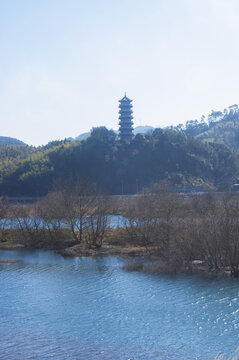 山水宝塔