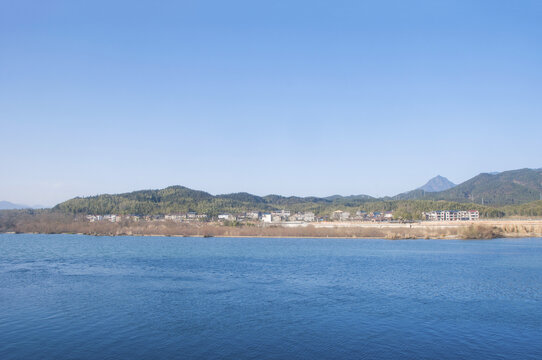 光泽富屯溪风景
