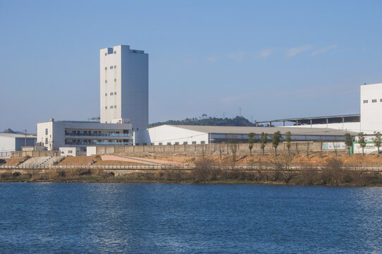 饲料厂厂区建筑