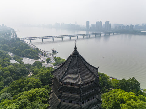 六和塔历史建筑景观