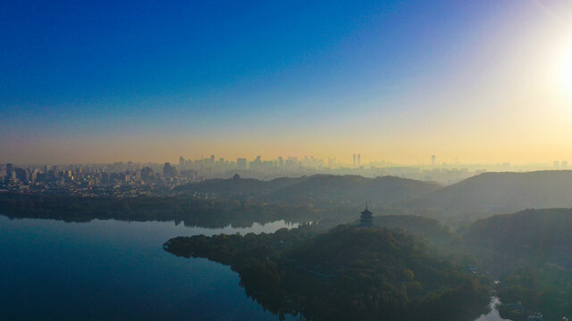 杭州西湖风景