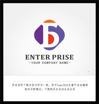 FB字母logo