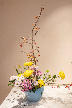 菊花插花展