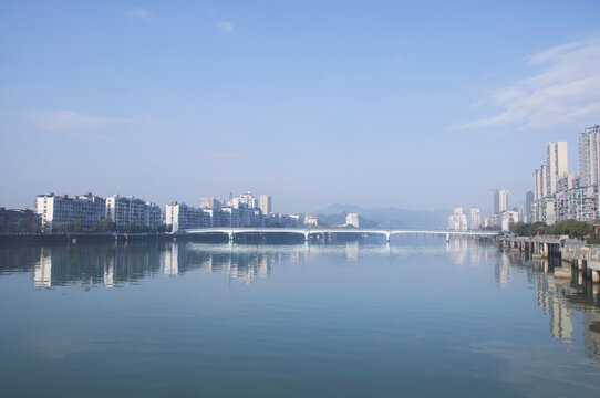 邵武富屯溪景色