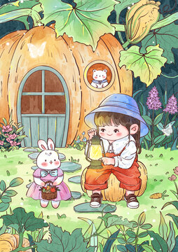 森系童话小场景