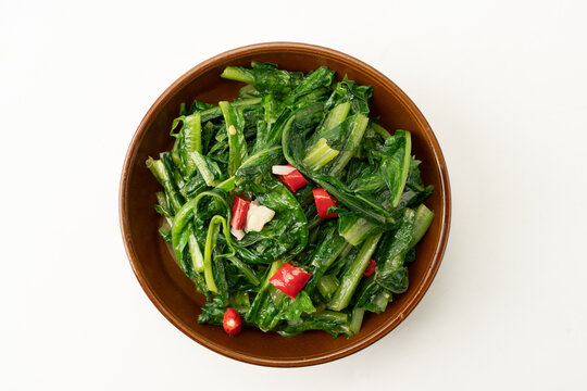 清炒油麦菜