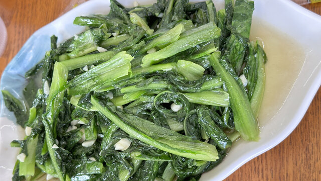 炒油麦菜
