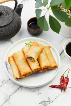 三丝春卷