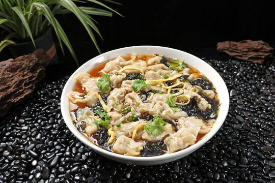 鸡汤虾仁馄饨