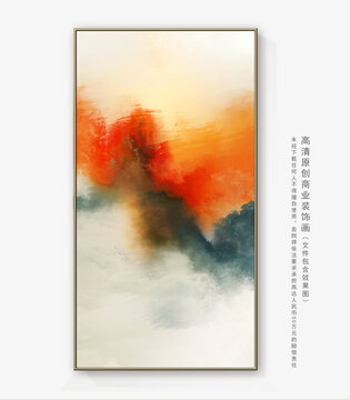 抽象油画