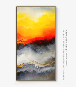 抽象油画