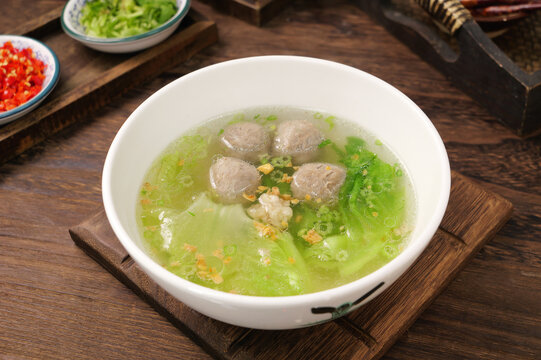 牛丸汤