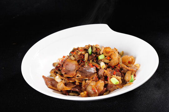豆角风吹肉
