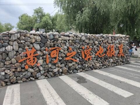 兰州中山桥黄河水车
