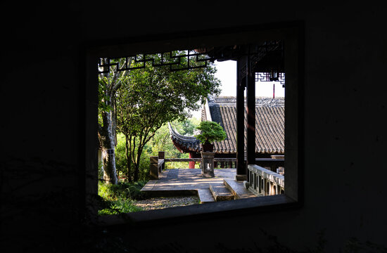 虎丘窗景