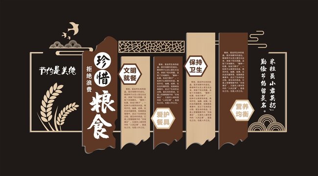 食堂文化墙