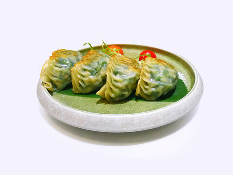 韭菜煎饺