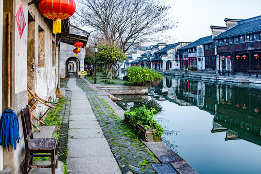 湖州南浔古镇江南水乡如诗如画