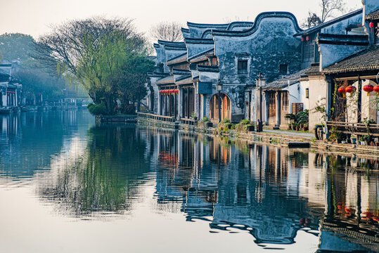 湖州南浔古镇江南水乡如诗如画