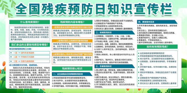 全国残疾预防日