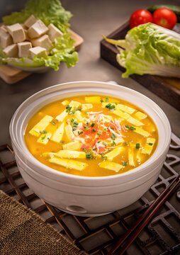 蟹黄豆腐