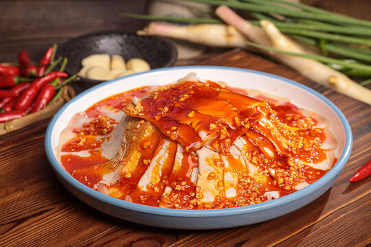 凉拌白肉