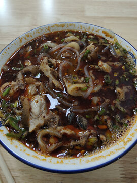 兰州清真美食羊杂碎