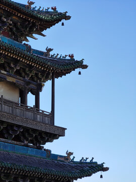 古建筑兽脊