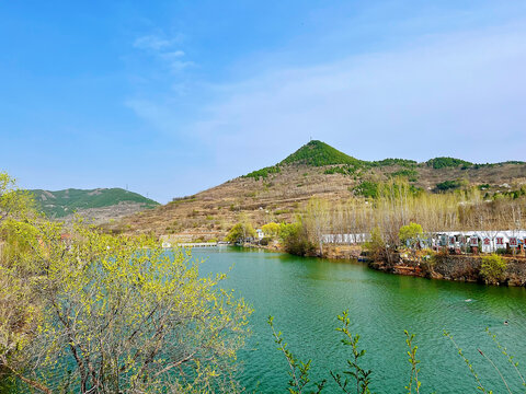 湖光山色