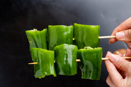串烤青椒