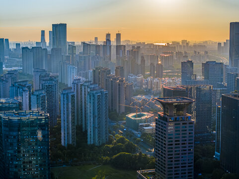 杭州滨江区风光