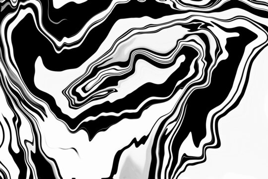 黑白水墨大理石纹理