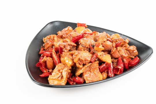 香辣鸡丁