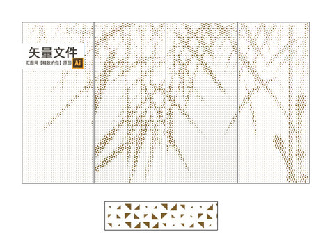 竹子镂空
