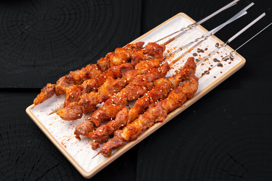 烤牛肉串