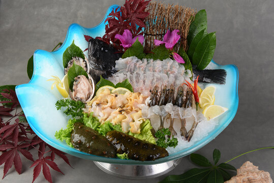 生吃鱼片
