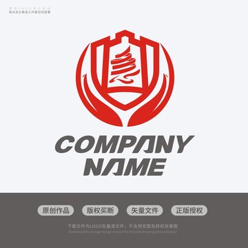 应急安全LOGO标志设计