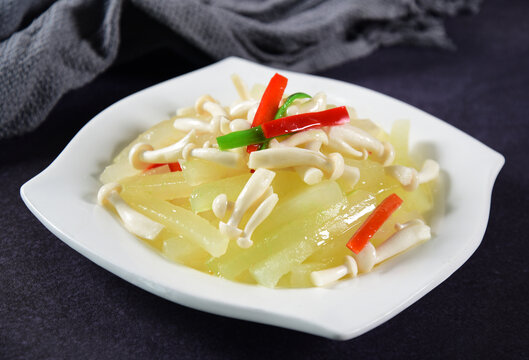 菌菇冬天笋丝