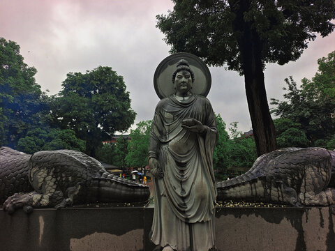 西安大兴善寺佛像