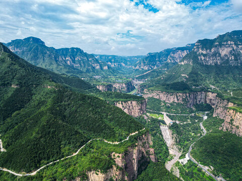 巍巍太行山航拍