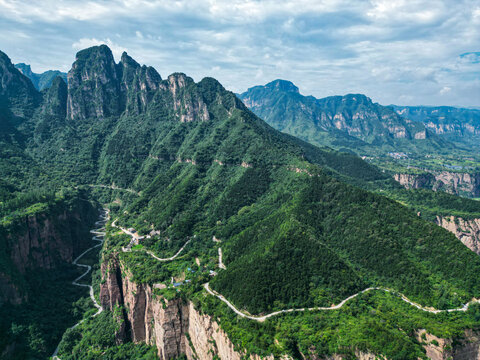 巍巍太行山航拍