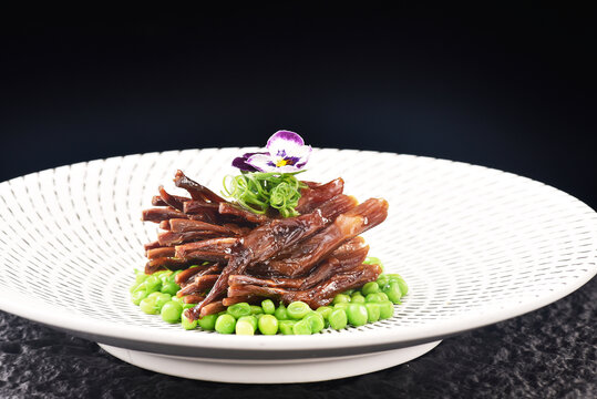 风味腊鸭舌