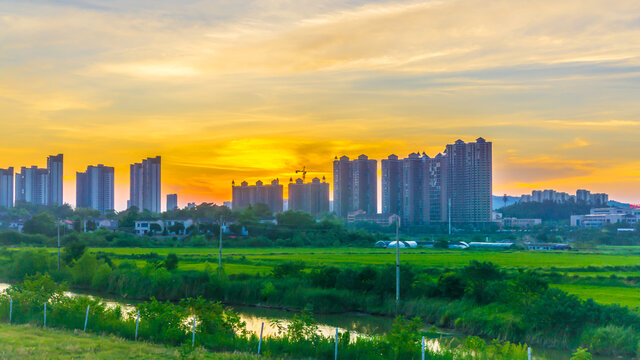 夕阳晚霞