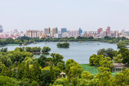 济南市大明湖公园