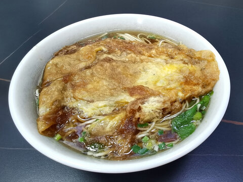 炸蛋面