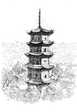 福建泉州开元寺塔