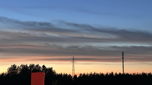 傍晚风景