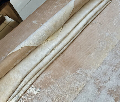 北方面食手擀面制作过程